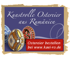 externer Link zu Kaei-RO.de: kunstvoll verzierte Ostereier in Batiktechnik und Wachstechnik