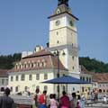 das Rathaus in Braşov / Kronstadt