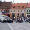 der Rathausplatz in Braşov / Kronstadt