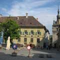 Burgplatz in Sighişoara / Schässburg