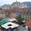 Burgplatz in Sighişoara / Schässburg